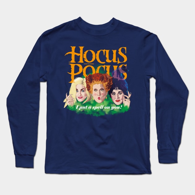 Hocus Pocus Long Sleeve T-Shirt by RafaDiaz